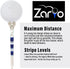 Zario Golf Tees 3 1/4 inch with 1 1/2 inch Combo, Near Unbreakable Plastic Golf Tees - 50 Count
