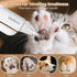 2 1 Trimmers Trimmer IPX7 in Dog & Cat Nail Clippers & with LED Lights, Splash Guard - Pet Hair for Around Paws, Ear