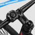 WSDCAM Rechargeable Electric Bike Horn Alarm, 110dB Loud Waterproof Bicycle Horn with Vibration Alarm