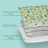 Dog Cooling Mat, Self-cooling Pad for Dogs Cats and Rabbits, Easy Washable Comfortable Mat for Pet (Medium Forest)