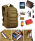 HUNTVP 10L/20L Mini Daypack Military MOLLE Backpack Rucksack for Tactical Assault, Hunting, Camping, Trekking
