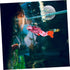 Floating Diver Cute Fish Tank Accessories Fish Tank Diver Decorations Diver Aquarium Decorations Glow in The Dark Aquarium Ornaments Decorative Diver Decor Luminous Model Resin