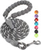BAAPET Dog Leash 5FT-1/3'', Black, with Comfortable Padded Handle and Highly Reflective Threads for Dogs