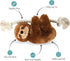 Fringe Studio Brown Sloth On A Rope, Plush Dog Toy (289373)