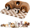 Avont Guinea Pig Hideout Tunnel, Large Hideaway Play Tube Toys Mat for