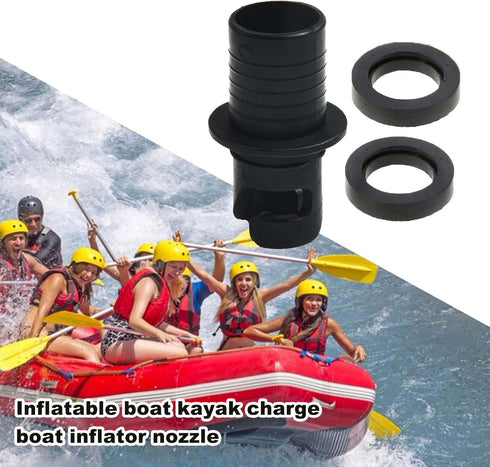 kingsea Inflatable Kayak Pump Adapter - Paddle Board Air Pump Hose Adapter for Inflatable Boat Bed