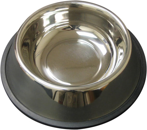 QT Dog - Non-Tip Anti-Skid Stainless Steel Bowl - 1 Pt