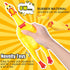 16 Pack Toy(12 Inch,Yellow) Sratte Screaming Chicken Toys Bulk Large Rubber Squeaking Chicken Toys for Pet Chew Gifts