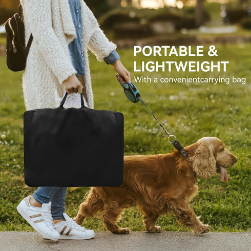 Dog Playpen, Indoor Puppy Pet Playpen for Medium Dogs, Portable Pop Up Kennel with Carrying Case, Hot Pink