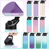 10 Pack 25oz Mimorou Aluminum Water Bottle Bulk Reusable Sports Bottles with Snap Lid and Handle Multicolor Leak Proof