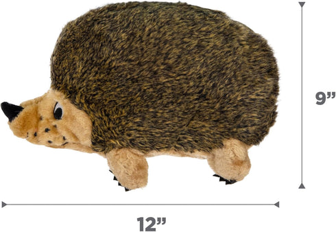 12" 8.5" 9" Outward Hound Hedgehogz Stuffed Dog Toy Soft Plush Hedgehog, Grunts & Squeaks, XL, x x