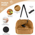 30lbs,Pet NEEZUKAR Dog Car Seat for Small Medium Dogs,Detachable Washable Dog Booster Seat Under Car Seat Travel Bed