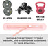 Hip Thrust Belt, Fully Upgraded for Dumbbells, Comfortable Home Gym Belt with Anti-Slip Pads