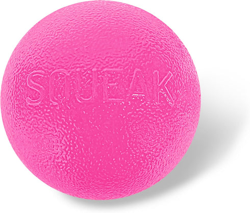 Outward Hound Orbee-Tuff Squeak Ball - Pink Dog Fetch Toy