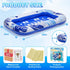 56IN Summer Oversize Floating Card Game Table for Pool with Waterproof Cards - Inflatable Floating Card Table