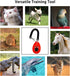 Pet Training Clicker with Wrist Strap, Dog Training Clicker Set for Dog, Cat, Bird, Horse, etc. (4 Color)