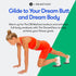 THE DB METHOD DreamDiscs Core Sliders for Work Out - Custom Full Body Ab Floor Gliders for Exercising, Set of 2