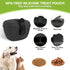 JIURUN Dog Treat Pouch: Training Treat Pouch with Clicker, Whistle, Collapsible Bowl, 2 Poop Bags