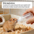 TUESMEILL 40 Pack Kitten Bottle Nipples, Silicone Pet Nursing Nipples Replacement Pacifiers for Small Animals Newborn