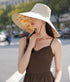 Wide Brim Sun Hat for Women, Summer Beach Bucket Fishing Hat, Packable UV Protection for Travel