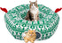 Petrendy Cat Tunnel Bed, Cute Cat Tunnels for Indoor Cats with Washable Mat,