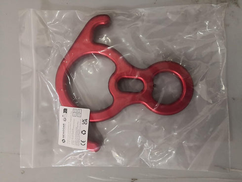 NewDoar 50KN 11000 LBF Rescue Figure 8 Descender - Large Bent-Ear Belaying & Rappelling Gear for Climbing