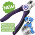 Claw Master Lighted Pet Nail Clippers, Precise Trimmer & Cutter for Dogs & Cats, Includes Safety Guard & Nail File