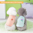 2 Pieces Pet Clothes Summer Dog Dress - Flower Embroidery Puppy Vest, Cute Dog Cat Shirt for Small to Medium (Large)