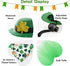 Vehomy 4Pcs Saint Patrick's Day Bearded Dragon Hats Tutu Skirt Outfit with Shamrock Décor for Small Pets
