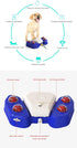 Cosirttx 4 Outdoor Dog Water Play Sprinkler,Step On Dog Water System,Safe Self Watering Doggie Drinking Fountains