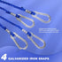 4 Arm Crab Trap Harness with Durable Nylon/Heavy Duty Metal Hooks for Sailing Fishing