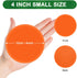 ZIECE 4inch 24/36/60 Poly Spot Markers Poly Spots for Gym Floor, Pcs Flat Cones Non-Slip Rubber Floor Dots Agility