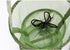 Elyrav 4 Portable Fishing Landing Net with Durable Mesh for STO Fish Shrimp Crab in Green Sp Wire Frames