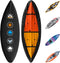 Kayak Cover 13 FT, 600D Heavy Duty Waterproof Canoe Cover for Outdoor Storage, Fits 12ft - 13ft Kayak