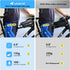 Whale Fall Hard Casing Bike Bag, Bike Accessories for Adult Bikes, Gifts for Men, Waterproof for 4” - 6.9” Cellphone