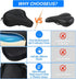 Hadnves Bike Seat Cushion Bicycle Saddle Cover Comfortable Soft Exercise Bike Padded for Spin Indoor and Outdoor