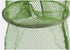 Elyrav 4 Portable Fishing Landing Net with Durable Mesh for STO Fish Shrimp Crab in Green Sp Wire Frames