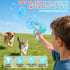 Generic Bamboo Dragonfly Catapult Launcher, Cat Toy Spinning Flying Saucer Launcher, Interactive Cat Toy with Glowing