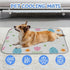 imiBBWQu Summer Summer 27" 22" Cooling Pad Spring Floral Easter Eggs Cat Cooling Mat Washable Pet Pad Dogbed Dog Bed