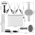 Pet Grooming Kit with Pet Shedding Slicker Brush, Bath Massage for Rabbit, Puppy, Kitten, Pet Grooming Kit With Multiple Combinations, Pet Supplies