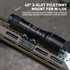 Monstrum M-LOK 45 Degree Offset Scout Light Mount Picatinny Rail | Compatible with Surefire M300/M600 Series/Streamlight Protac Series