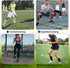 Speed Agility Ladder Training Set, Soccer Football Equipment includes 12 Rung 20Ft Ladder, 12 Disc Cones, Carry Bag