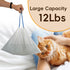 OuhDvgny MW-SC01/MW-SC02/MW-LR01 18" 12.6"Heavy 100 counts) Cat Litter Box Liners Bag Fit For Automatic Self Cleaning