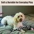 SPOT 23-Inch Skinneeez Crinklers Cow Stuffing-Free Squeaky Dog Toy Interactive Plush Toy for Medium & Large Dogs Mess