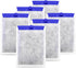 6 Pack Aquarium Filter Cartridge Compatible with Whisper Power Filters, Large Replacement Bio-Bag