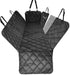 AULDEY Hammock Dog Car Seat Cover, Waterproof with Mesh Window and Storage Pocket, Durable Scratchproof Nonslip Dog Car