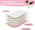 3Pack Reusable Dog Diapers Female,Washable Diaper for Doggie,Highly Absorbent Dog Diaper,Adjustable Leakproof Puppy