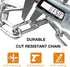 Heavy Duty Bike Lock Chain, 5 Digit Combination Anti-Theft Security Lock, 3.2 Feet Long for Bicycle and Scooter