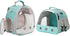 2 Bearded Dragon Carrier,Lizards Travel Bag, Small Animal Travel Carrier for Hedgehog Rat Parrot Bird, Portable Guinea
