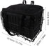 BESPORTBLE Front Folding Bike Basket with Removable Liner Bag Quick Release Bicycle Carrier for Small Dogs Cats Picnic